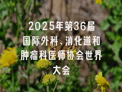 2025年第36届国际外科、消化道和肿瘤科医师协会世界大会