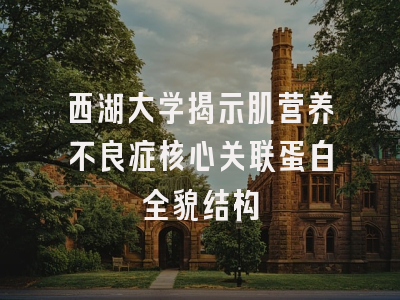 西湖大学揭示肌营养不良症核心关联蛋白全貌结构