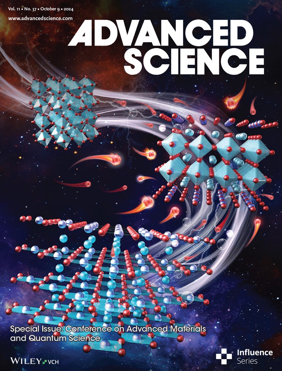 电子科技大学物理学院乔梁教授团队在Advanced Science发表封面文章