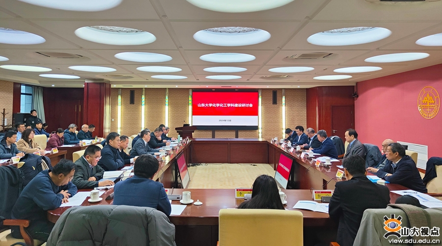山东大学化学与化工学院举行学科建设与发展战略研讨会