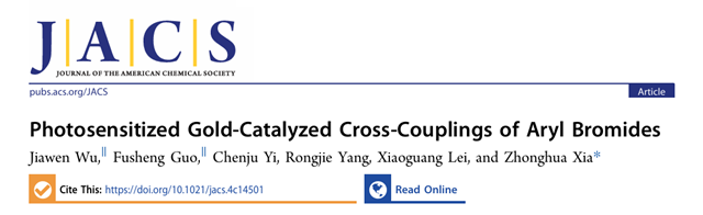 北理工团队在光诱导金催化溴代芳烃领域取得重要进展