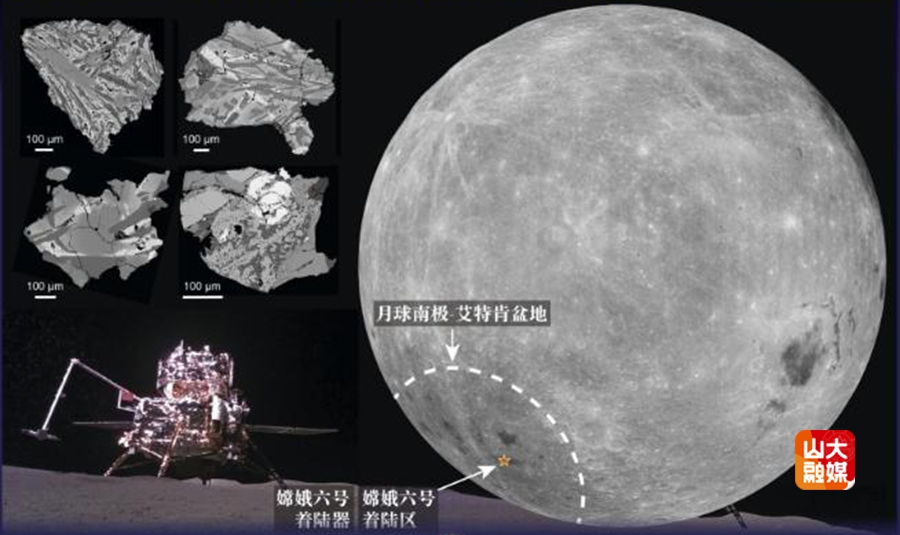 山东大学山东大学空间科学攀登团队参与嫦娥六号月背样品新发现