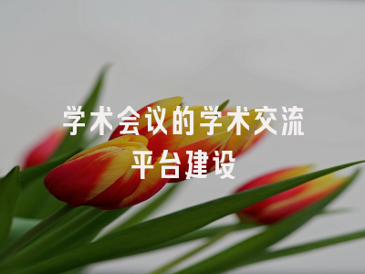 学术会议的学术交流平台建设