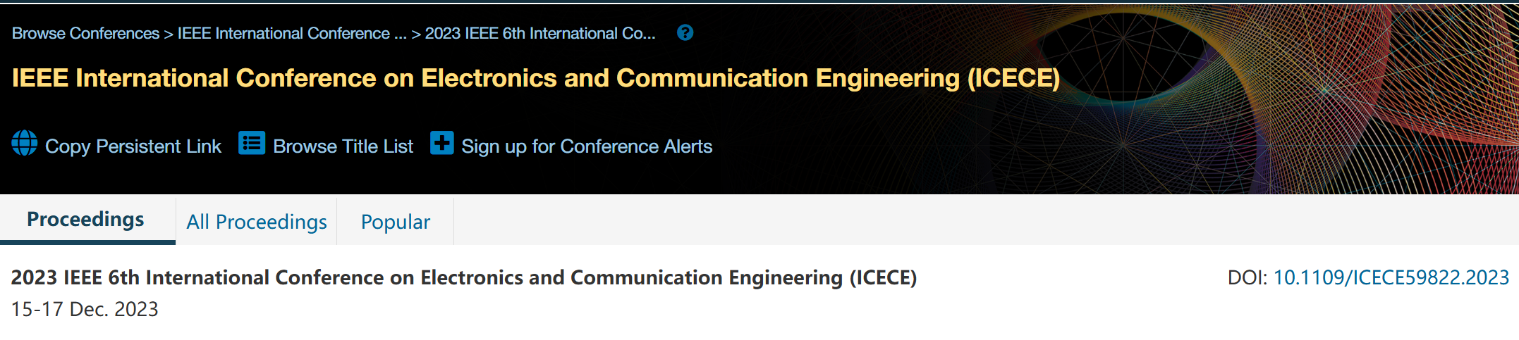 2025年IEEE第八届电子与通信工程国际会议 (ICECE 2025)
