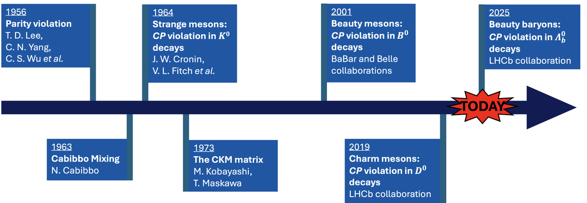 清华大学清华研究团队深度参与在大型强子对撞机底夸克实验中首次发现重子CP破坏现象