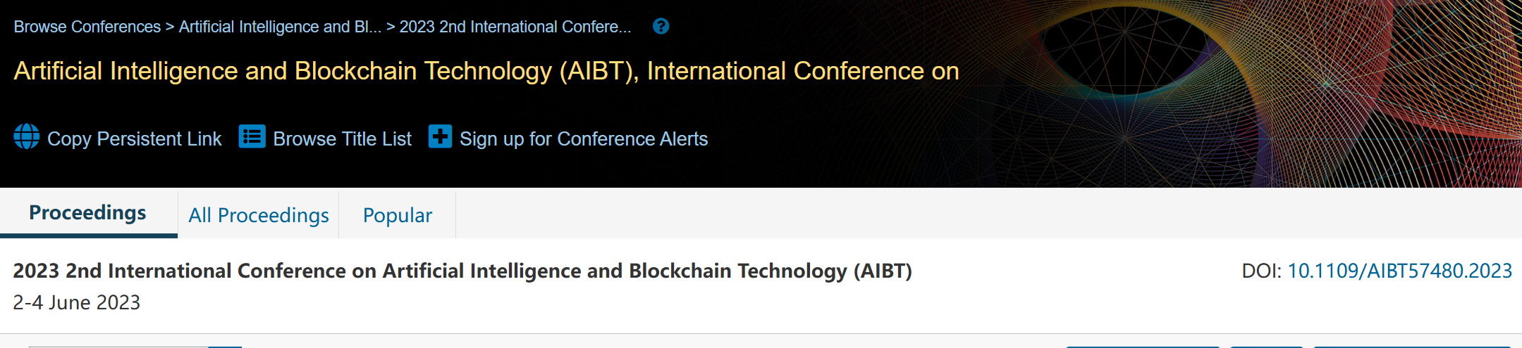 2025年第四届人工智能与区块链技术国际会议 (AIBT 2025)