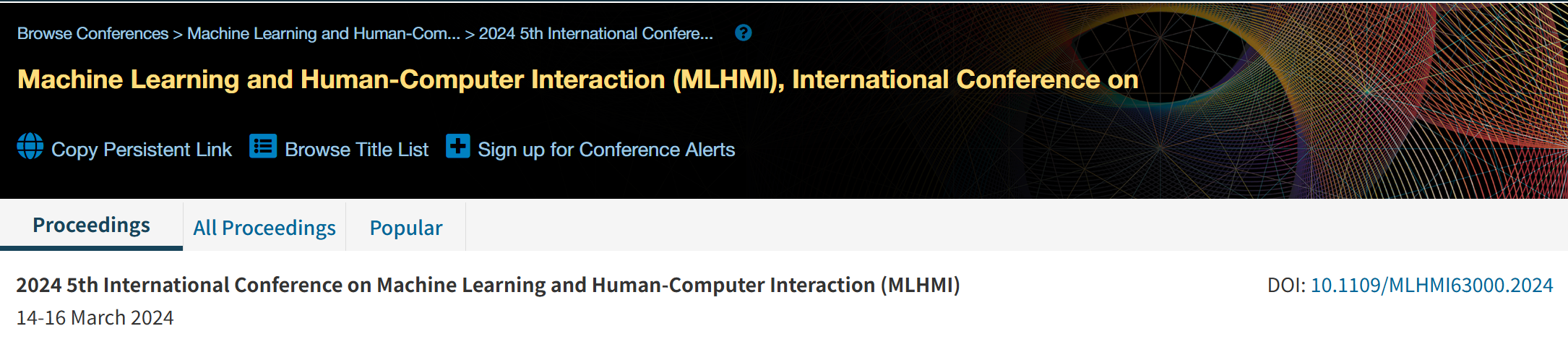 2026年第七届机器学习和人机交互国际会议 (MLHMI 2026)
