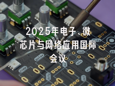 2025年电子、微芯片与网络应用国际会议
