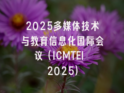 2025多媒体技术与教育信息化国际会议（ICMTEI 2025）