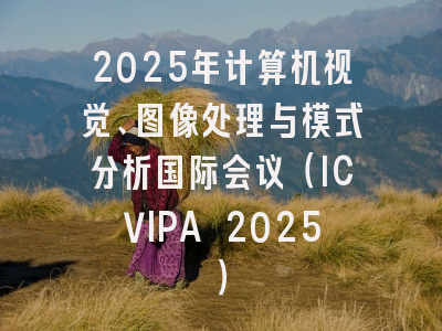 2025年计算机视觉、图像处理与模式分析国际会议（ICVIPA 2025）