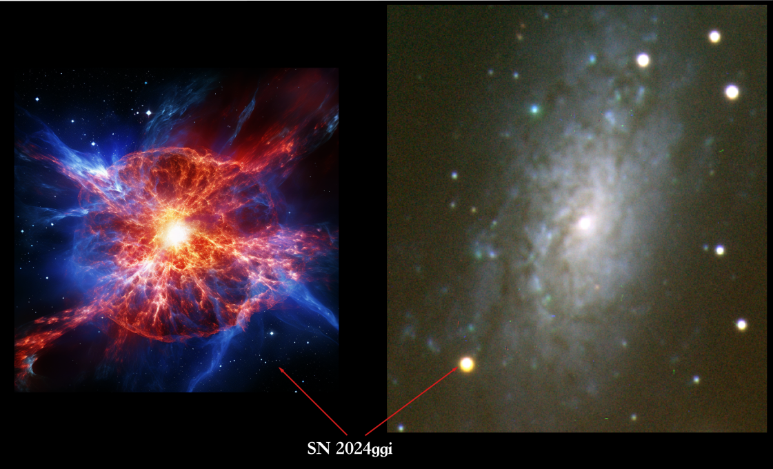 云南天文台等探测到超新星激波突破信号