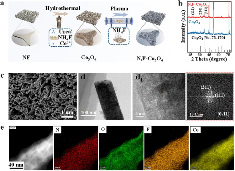 电子科技大学基础院张永起研究员在Advanced Materials发表等离子体技术辅助合成高效长寿命析氧电催化剂最新成果