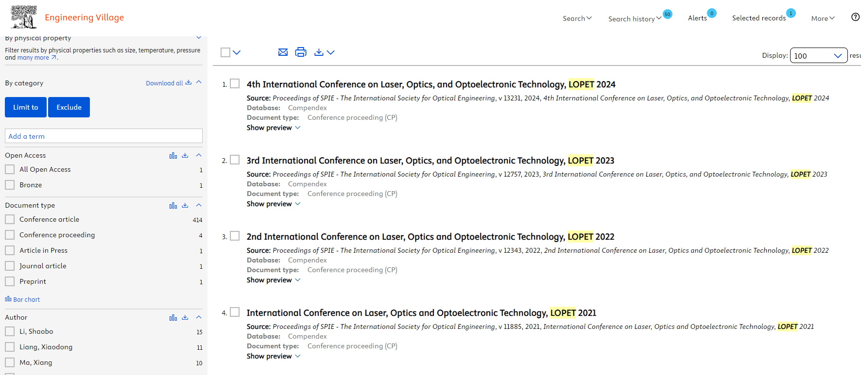 第五届激光、光学与光电子技术国际学术会议（LOPET 2025）