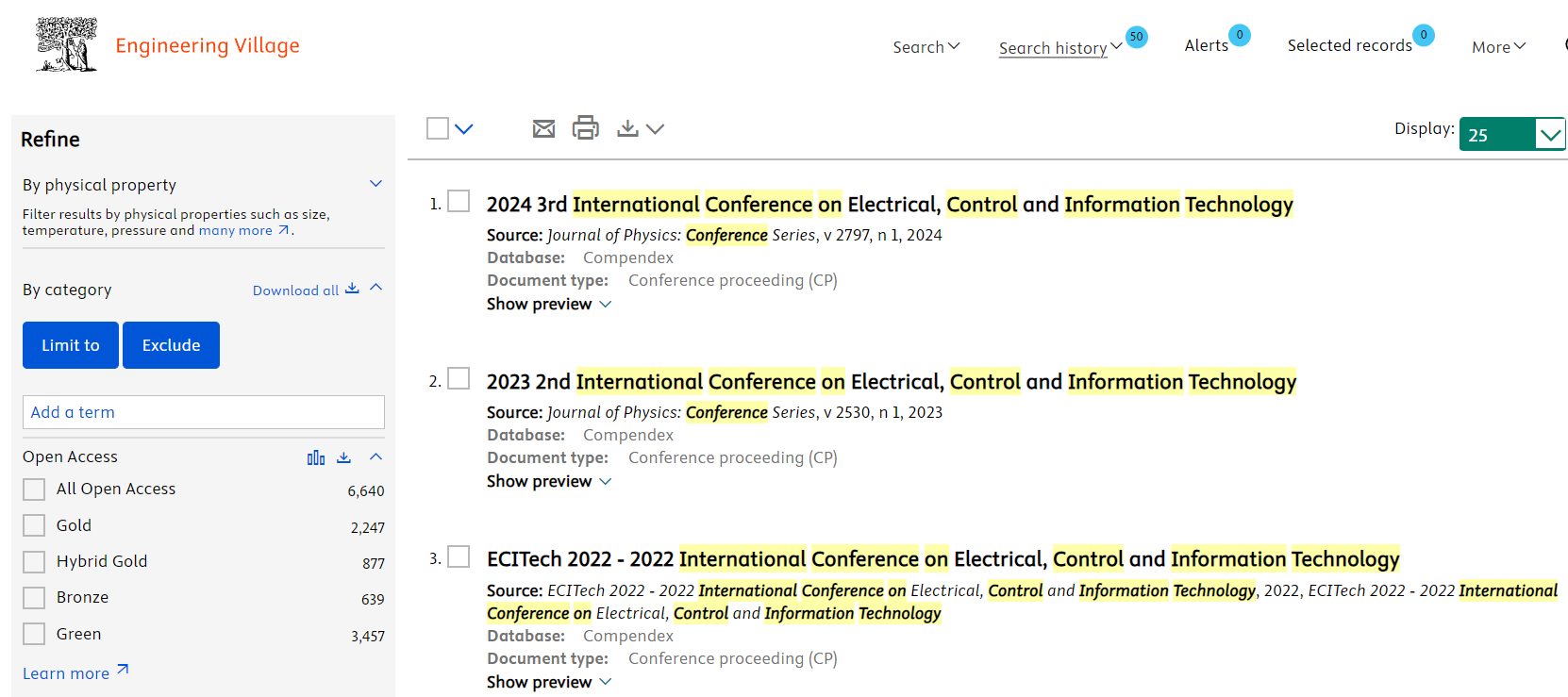 第四届电气、控制与信息技术国际学术会议（ECITech 2025）