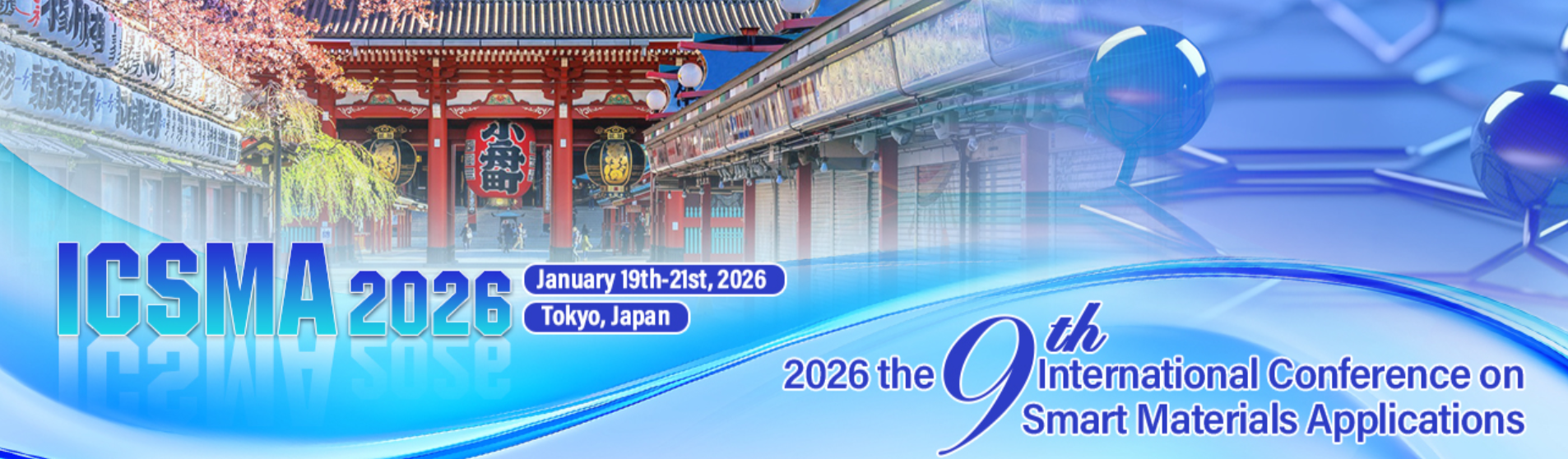 2026年第九届智能材料应用国际会议 (ICSMA 2026)