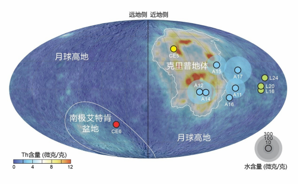 科学家通过嫦娥六号玄武岩揭示月球背面月幔更“干”