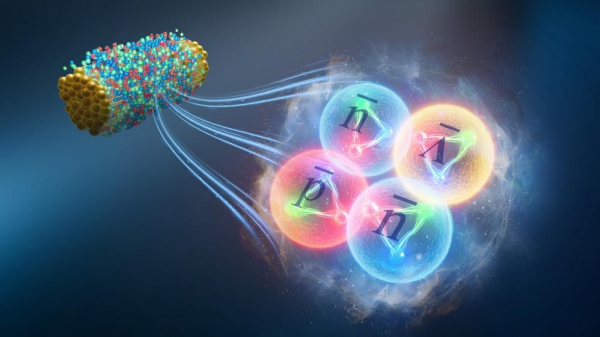 科学家观测到迄今最重反物质超核