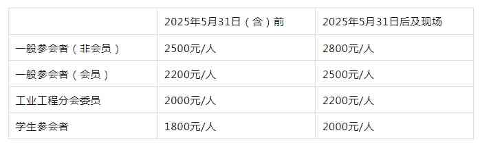 2025中国工业工程年会暨第十四届工业工程企业应用与实践论坛