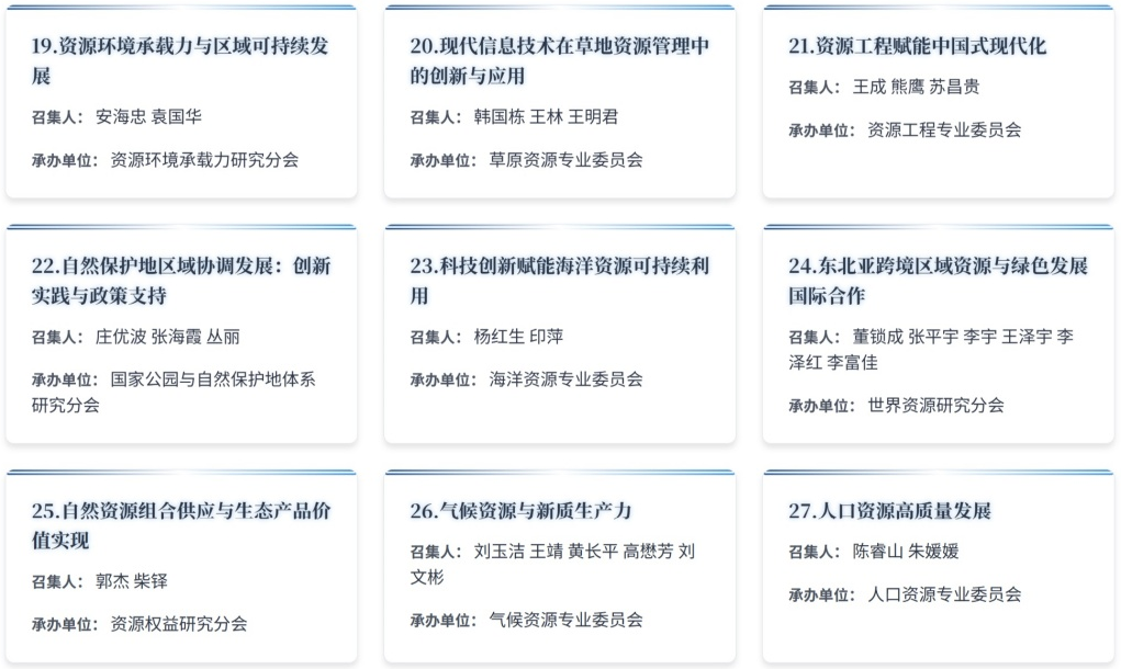 2025中国自然资源科学大会
