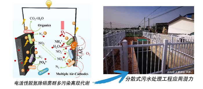 分散式污水生物电化学低耗高效处理新路径