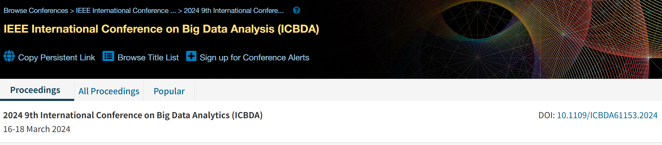 2026年第十一届大数据分析国际会议 (ICBDA 2026)