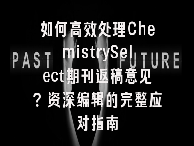 如何高效处理ChemistrySelect期刊返稿意见？资深编辑的完整应对指南