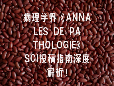 病理学界《ANNALES DE PATHOLOGIE》SCI投稿指南深度解析！