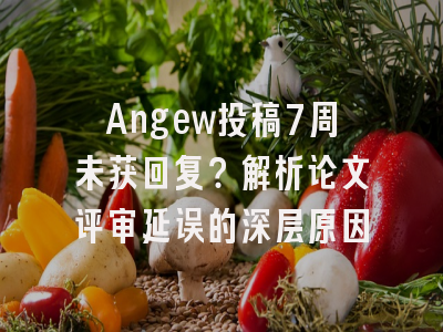 Angew投稿7周未获回复？解析论文评审延误的深层原因