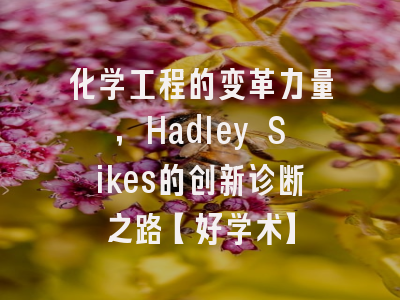 化学工程的变革力量，Hadley Sikes的创新诊断之路【好学术】