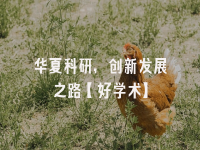 华夏科研，创新发展之路【好学术】