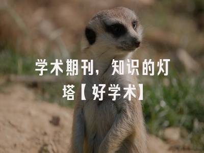 学术期刊，知识的灯塔【好学术】