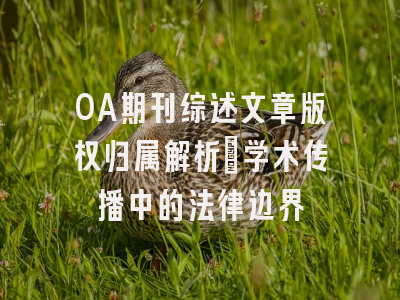 OA期刊综述文章版权归属解析_学术传播中的法律边界