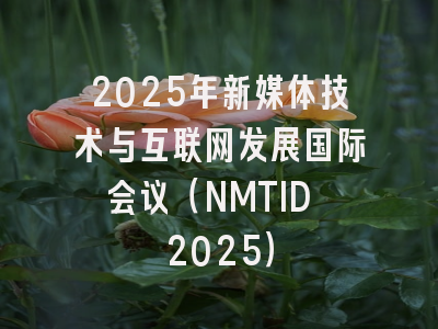 2025年新媒体技术与互联网发展国际会议（NMTID 2025）