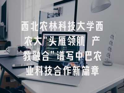 西北农林科技大学西农大“头雁领航 产教融合”谱写中巴农业科技合作新篇章
