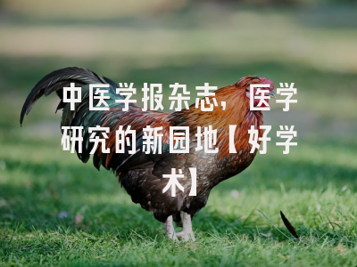 中医学报杂志，医学研究的新园地【好学术】