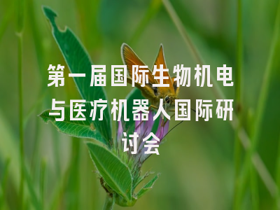 第一届国际生物机电与医疗机器人国际研讨会
