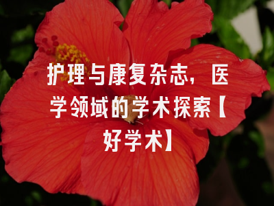 护理与康复杂志，医学领域的学术探索【好学术】