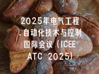 2025年电气工程、自动化技术与控制国际会议（ICEEATC 2025）