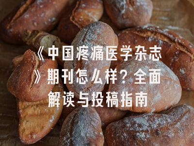 《中国疼痛医学杂志》期刊怎么样？全面解读与投稿指南
