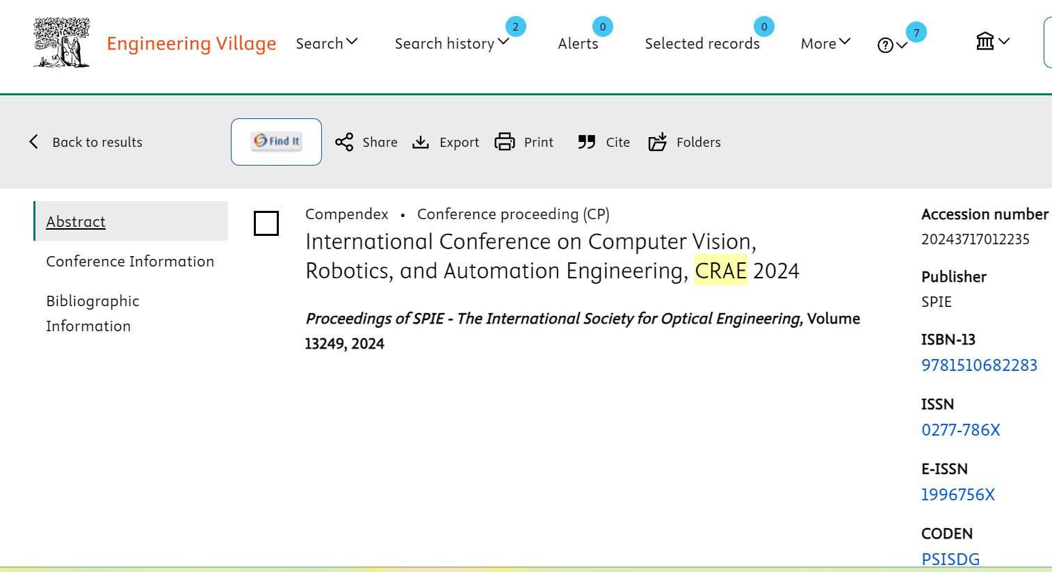 第二届计算机视觉、机器人与自动化工程国际学术会议（CRAE 2025）