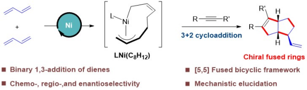 研究提出镍催化1,3-丁二烯的环调聚反应新策略