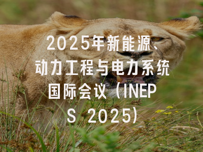 2025年新能源、动力工程与电力系统国际会议（INEPS 2025）
