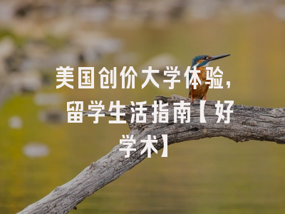 美国创价大学体验, 留学生活指南【好学术】