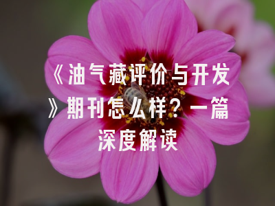 《油气藏评价与开发》期刊怎么样？一篇深度解读