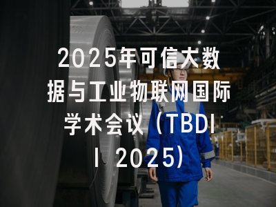 2025年可信大数据与工业物联网国际学术会议（TBDII 2025）