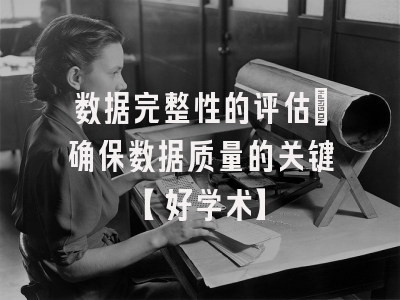 数据完整性的评估：确保数据质量的关键【好学术】