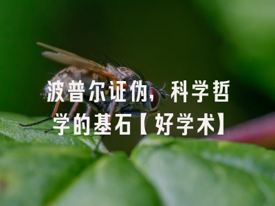 波普尔证伪，科学哲学的基石【好学术】