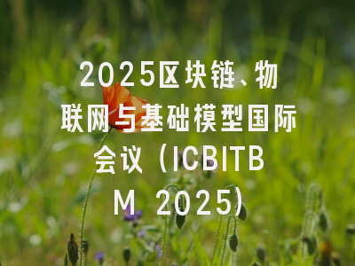 2025区块链、物联网与基础模型国际会议（ICBITBM 2025）