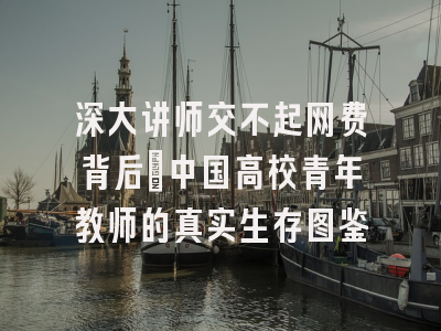 深大讲师交不起网费背后：中国高校青年教师的真实生存图鉴
