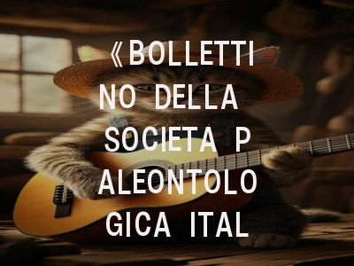 《BOLLETTINO DELLA SOCIETA PALEONTOLOGICA ITALIANA》期刊深度解析与投稿实战指南